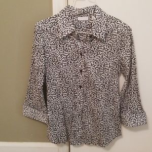 NY&Company button down 3/4 sleeve with cuff